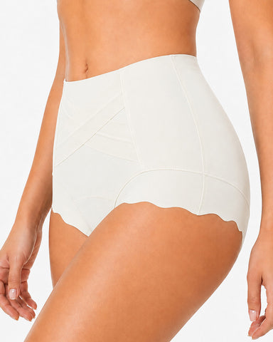 3-Pack Crossover Tummy Control Seamless  Panties