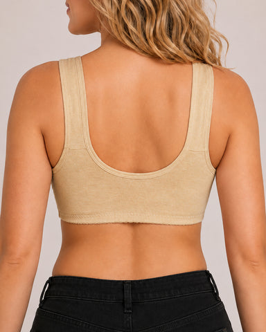 3-Pack Front Closure Wireless Bras