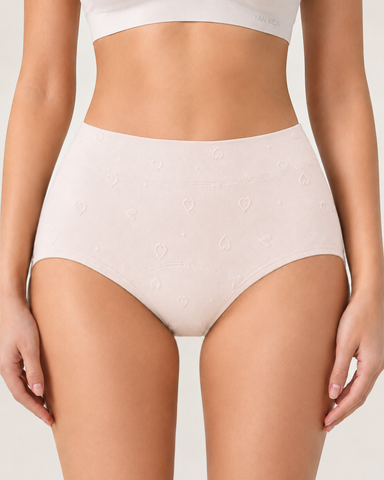 5-Pack Soft Cotton High-Waist Briefs
