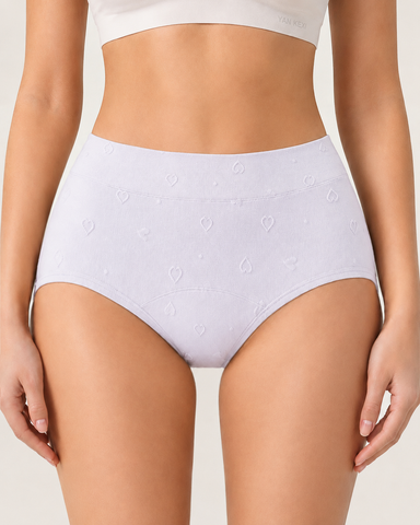 5-Pack Soft Cotton High-Waist Briefs