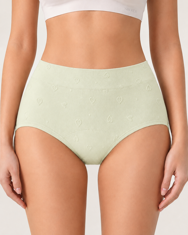 5-Pack Soft Cotton High-Waist Briefs