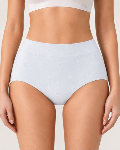 5-Pack Soft Cotton High-Waist Briefs