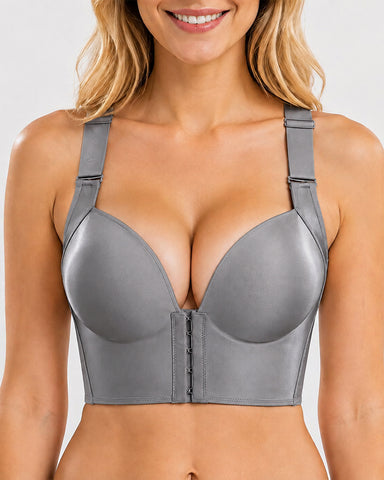 Front Closure Full Coverage Support Bra