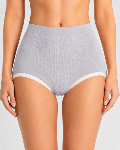 5-Pack Pure Cotton High Waist Seamless Comfort Briefs