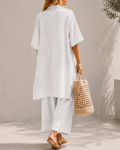 Relaxed Linen 3-Piece Set