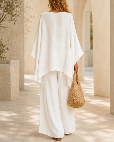 Breezy Linen Two-Piece Set