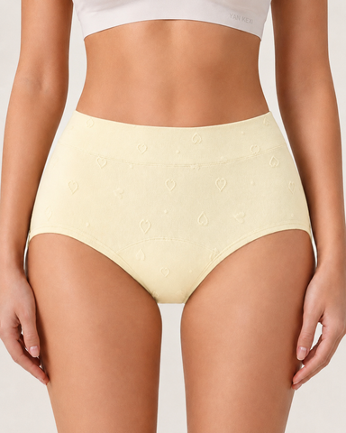 5-Pack Soft Cotton High-Waist Briefs
