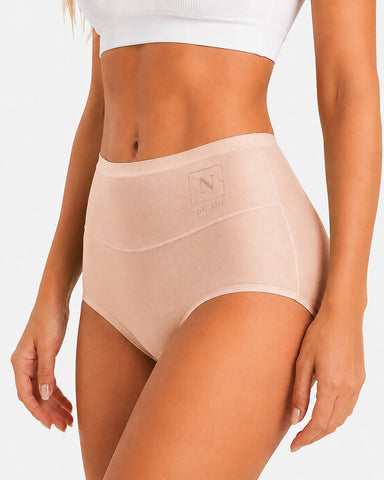 5-Pack Ice Silk High-Waisted Panties