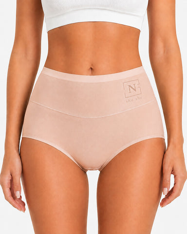 5-Pack Ice Silk High-Waisted Panties