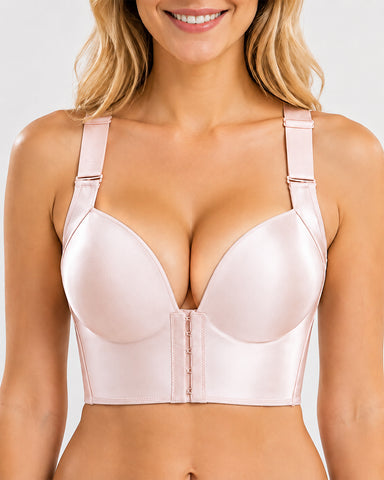 Front Closure Full Coverage Support Bra