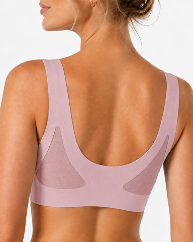 2-Pack Deep V Seamless  Vest Bra
