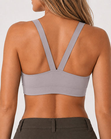 2-Pack Front Closure Deep V Push-up  Bra