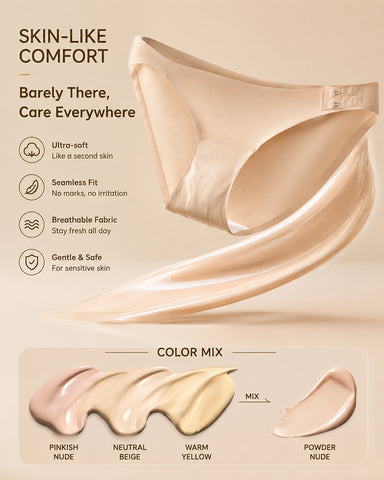 Side Clasp Seamless Panties