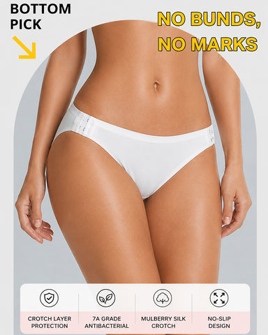 Side Clasp Seamless Panties