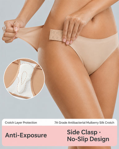 Side Clasp Seamless Panties