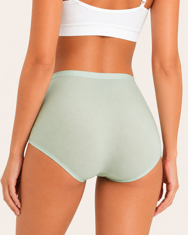 5-Pack Ice Silk High-Waisted Panties