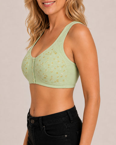 3-Pack Front Closure Wireless Bras