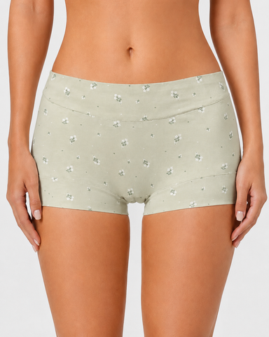 Pure Cotton Floral Print  Boxer Briefs
