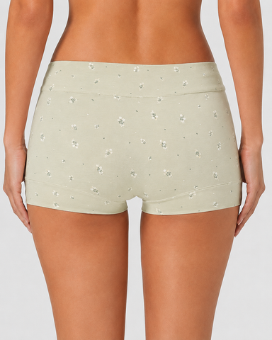 Pure Cotton Floral Print  Boxer Briefs