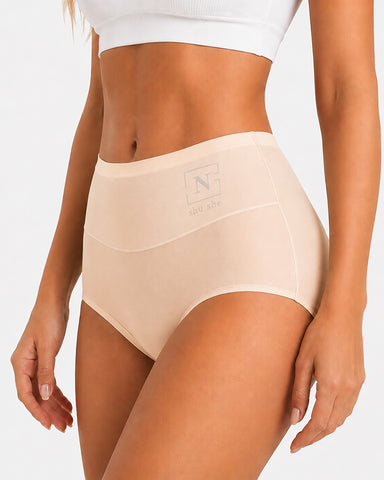 5-Pack Ice Silk High-Waisted Panties