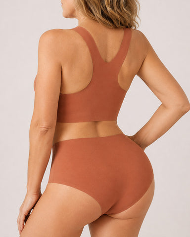 Seamless Wireless Bra Set