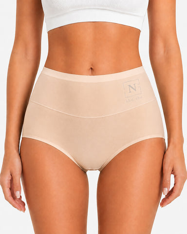 5-Pack Ice Silk High-Waisted Panties