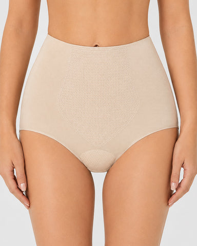 5-Pack  Ice Silk High Waist Tummy Control Panties