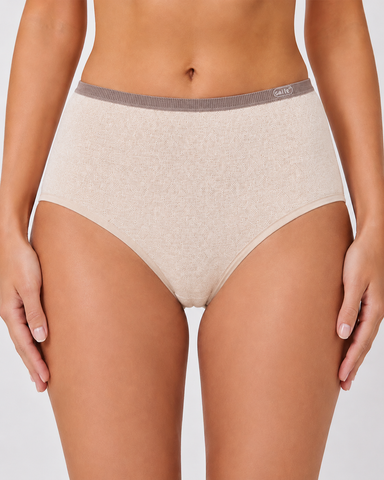 5-Pack Pure Cotton Colorblock Antibacterial Briefs