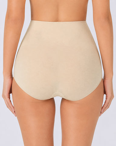 5-Pack  Ice Silk High Waist Tummy Control Panties