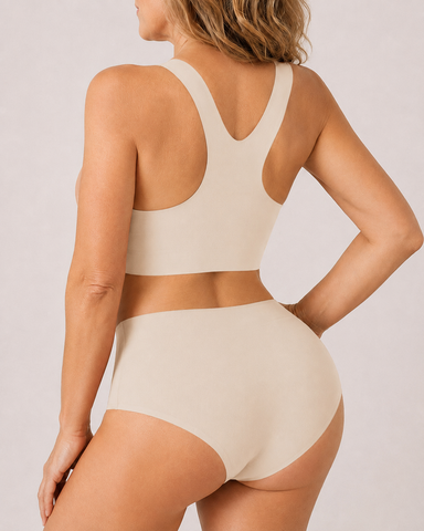 Seamless Wireless Bra Set