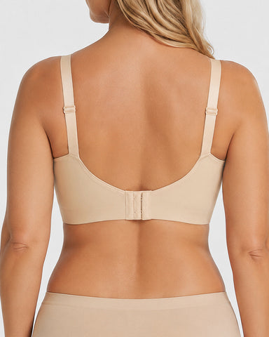 Plus Size Deep V  Push Up Bra