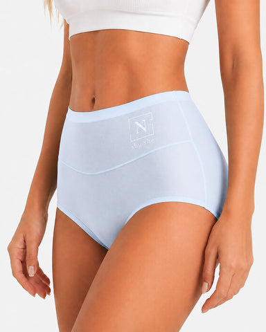 5-Pack Ice Silk High-Waisted Panties