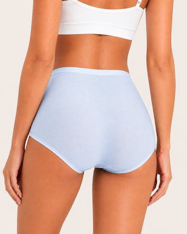 5-Pack Ice Silk High-Waisted Panties