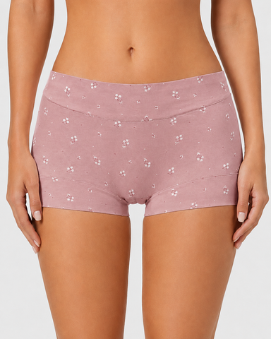 Pure Cotton Floral Print  Boxer Briefs