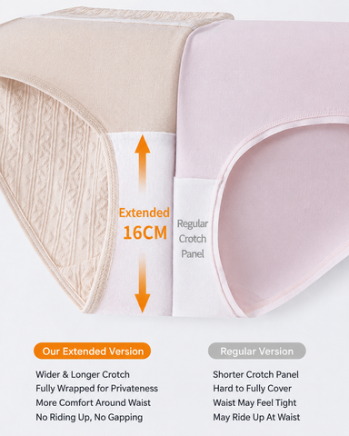 4-Pack High-Waisted Ribbed Cotton Briefs
