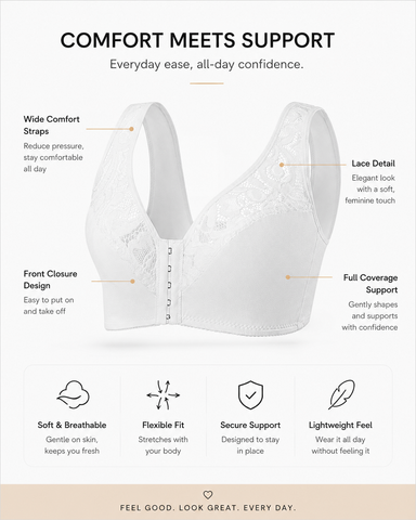 2-Pack Deep V Front Closure  Bra