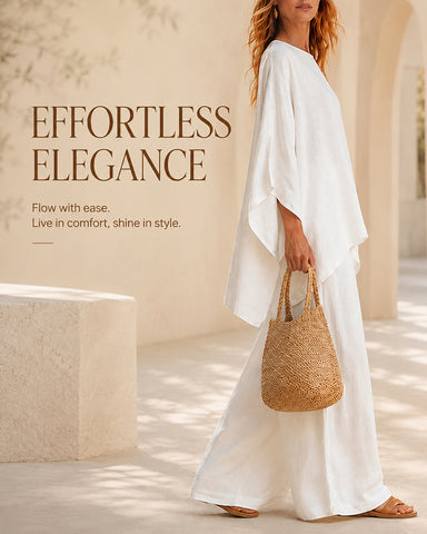 Breezy Linen Two-Piece Set