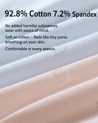 5-Pack Soft Cotton High-Waist Briefs