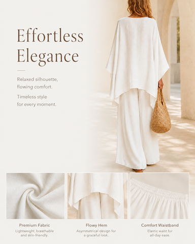 Breezy Linen Two-Piece Set