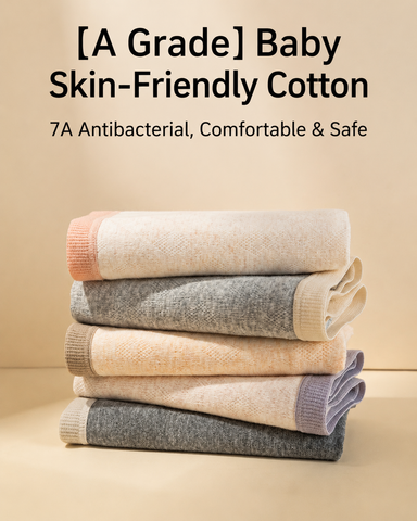 5-Pack Pure Cotton Colorblock Antibacterial Briefs