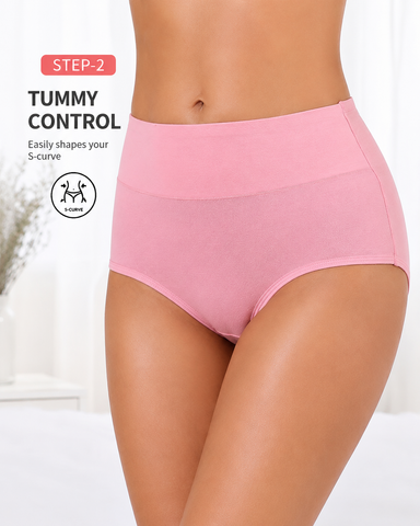 5-Pack Seamless High Waist Briefs