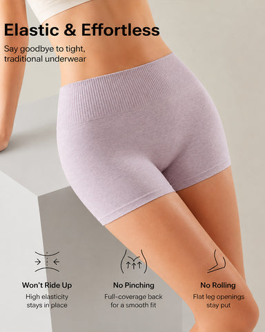 3-Pack Stretch Cotton Comfort Shorts
