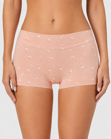 Pure Cotton Floral Print  Boxer Briefs