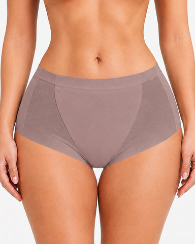 5-Pack Seamless Ice Silk See-Through Mesh Panties