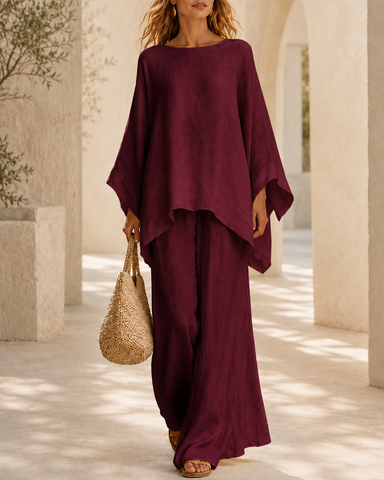 Breezy Linen Two-Piece Set