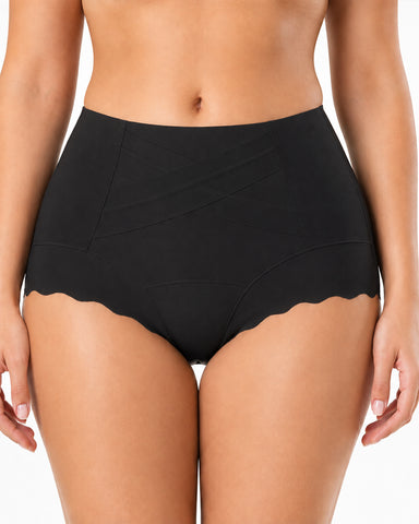 3-Pack Crossover Tummy Control Seamless  Panties