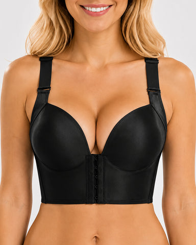 Front Closure Full Coverage Support Bra