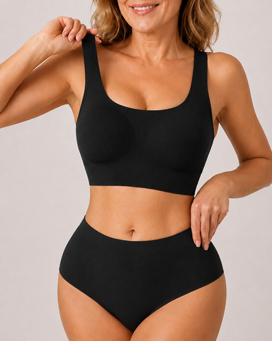 Seamless Wireless Bra Set