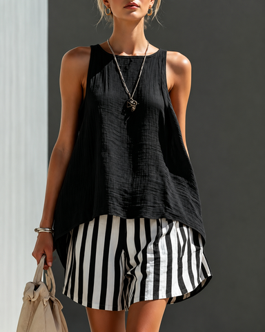 Relaxed Coastal Two-Piece Set