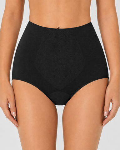 5-Pack  Ice Silk High Waist Tummy Control Panties